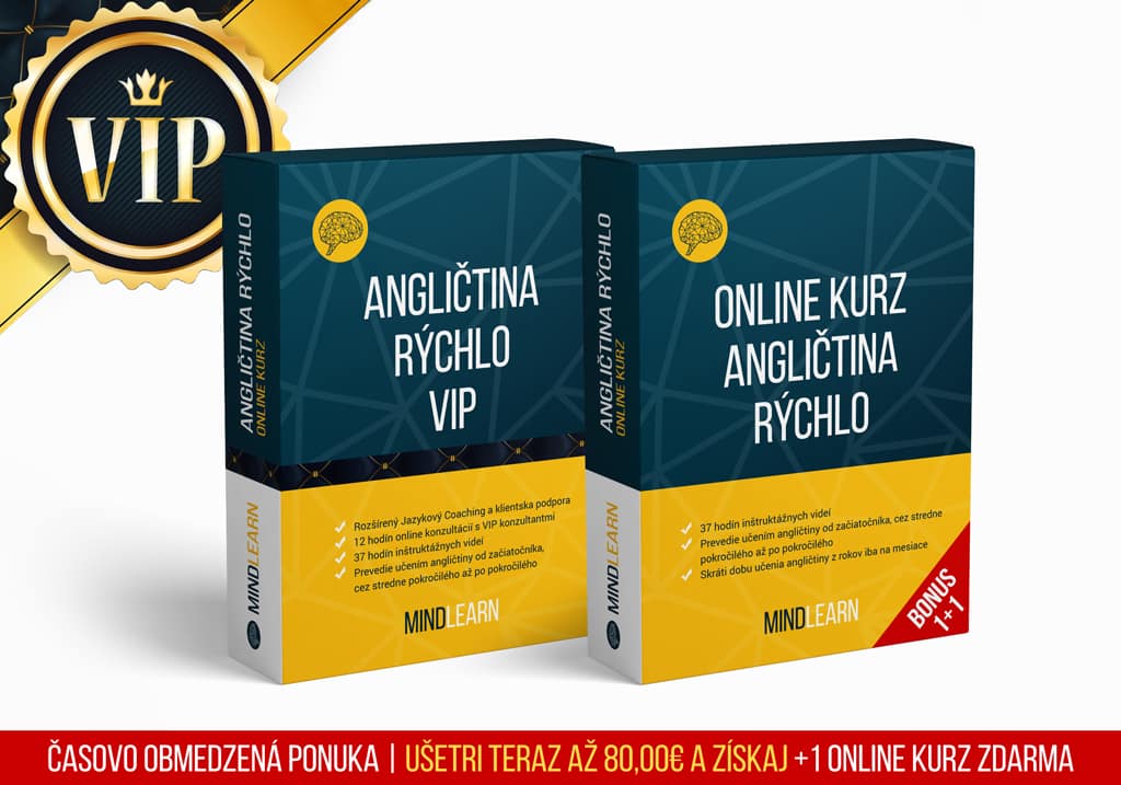 Online Kurz Angličtina Rýchlo VIP