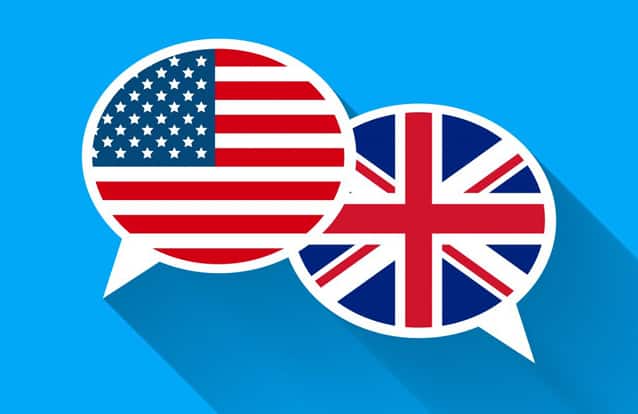 Angličtina gramatika: Britská a americká angličtina